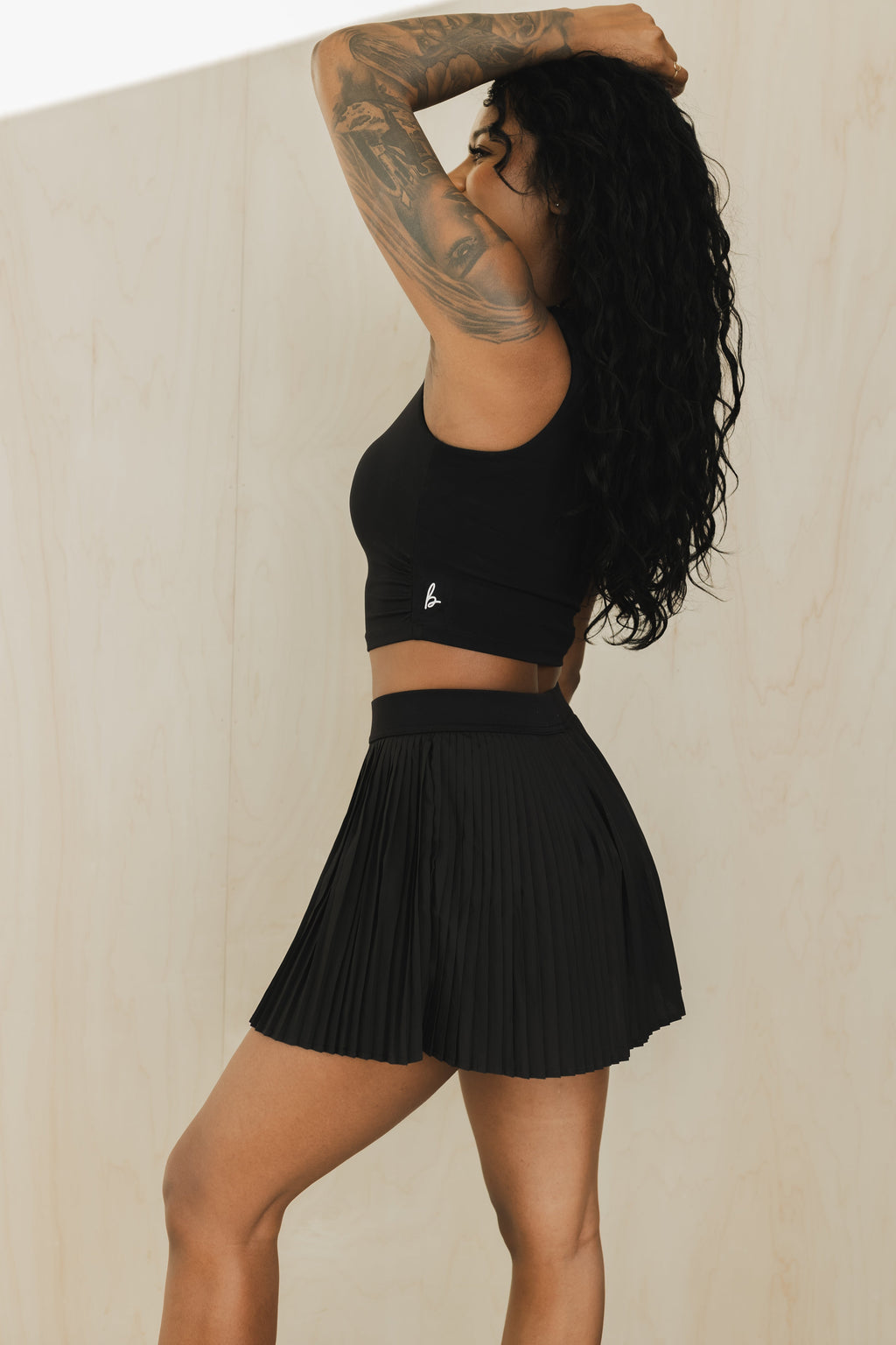 Micro Pleated Skirt